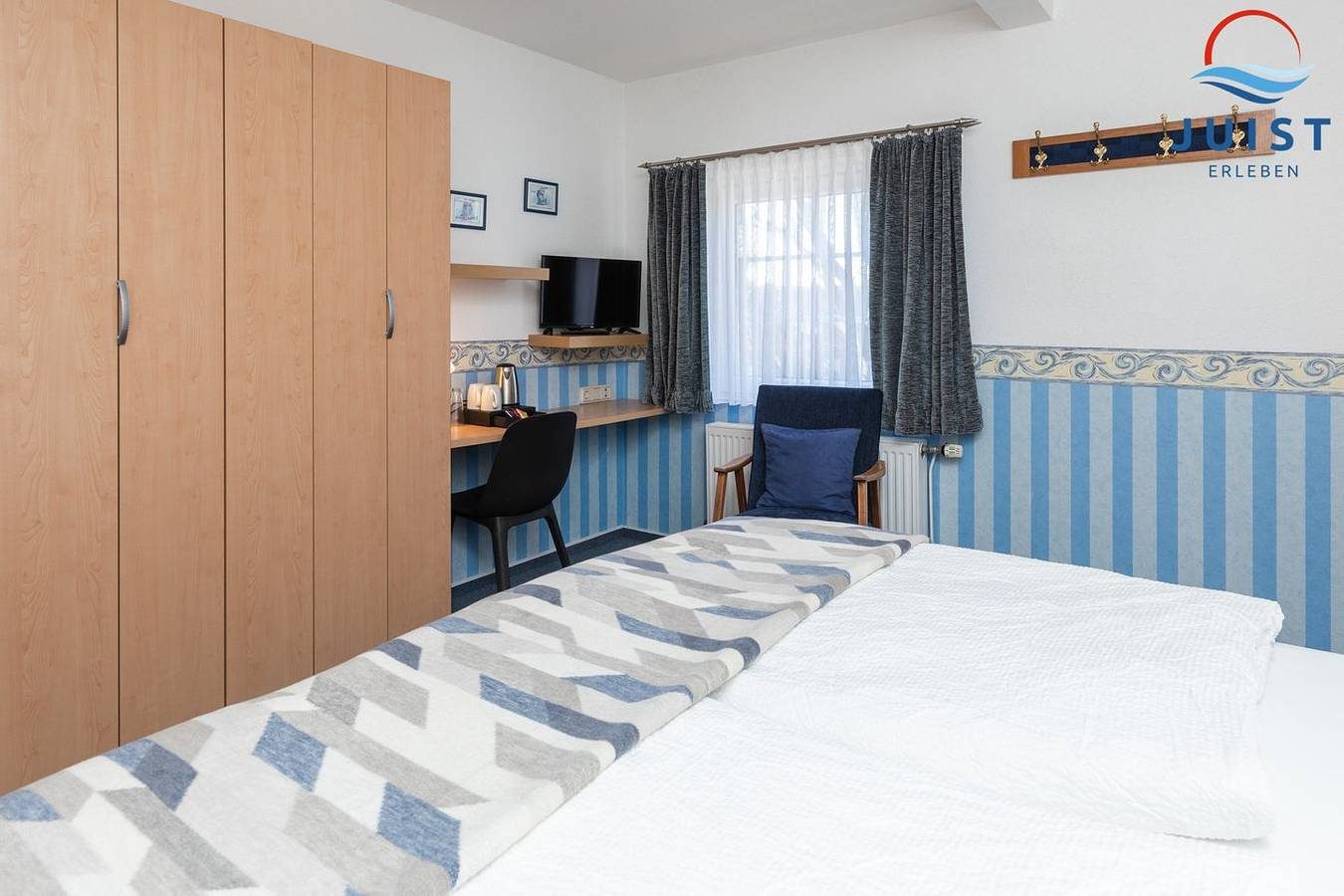 Entspannter Urlaub auf Juist: Gemütliches Zimmer nur 290 m vom Strand!
