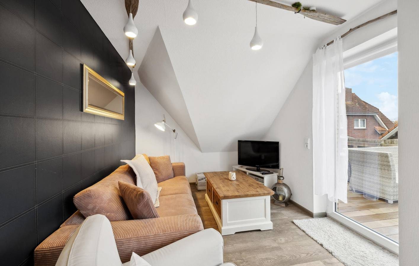 Gemütliches Küstenappartement mit Terrasse und Parkplatz — Bild 4