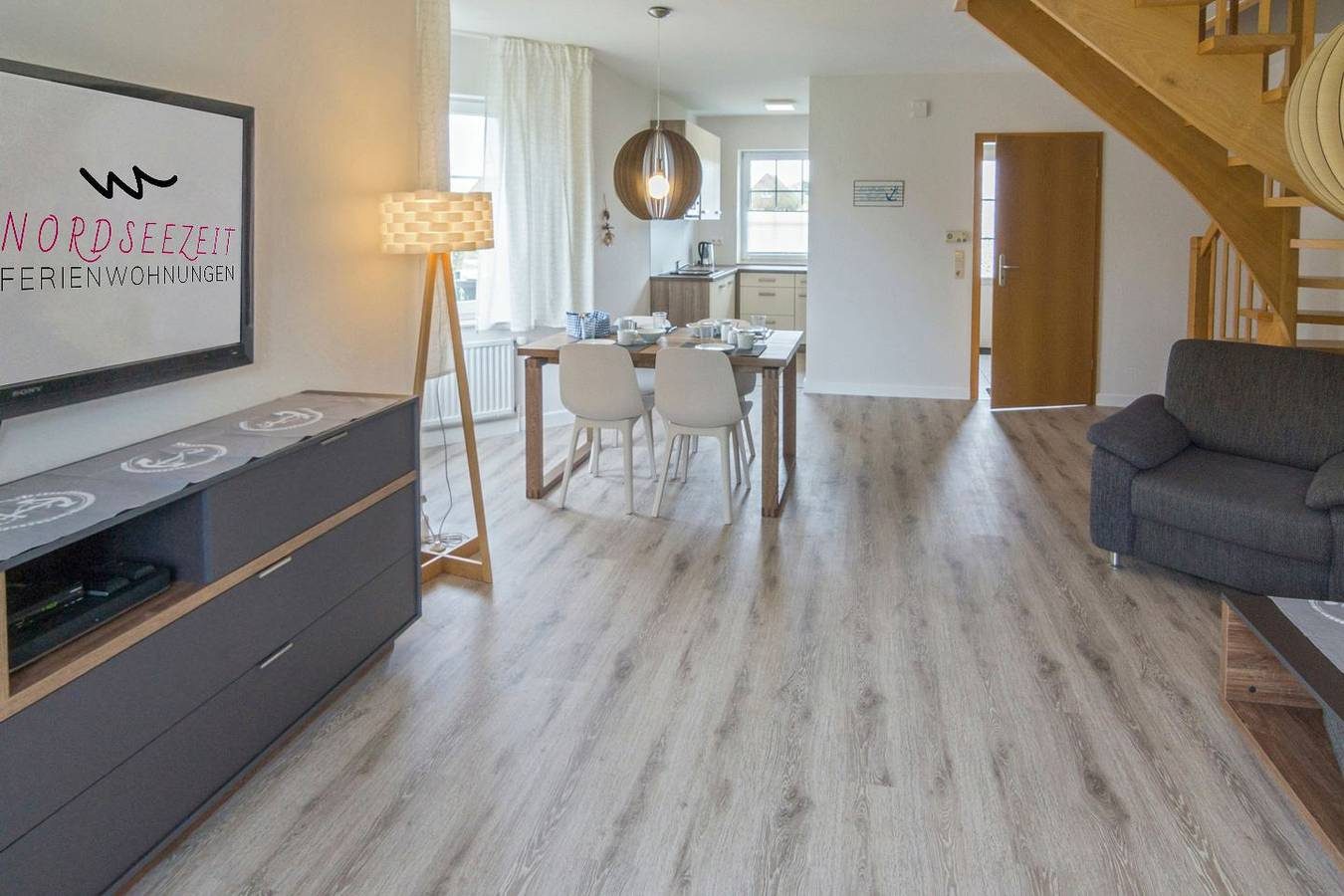 Exklusives Ferienhaus in Norddeich, ca.80 m² für 4 Pers, Hunde willkommen — Bild 5