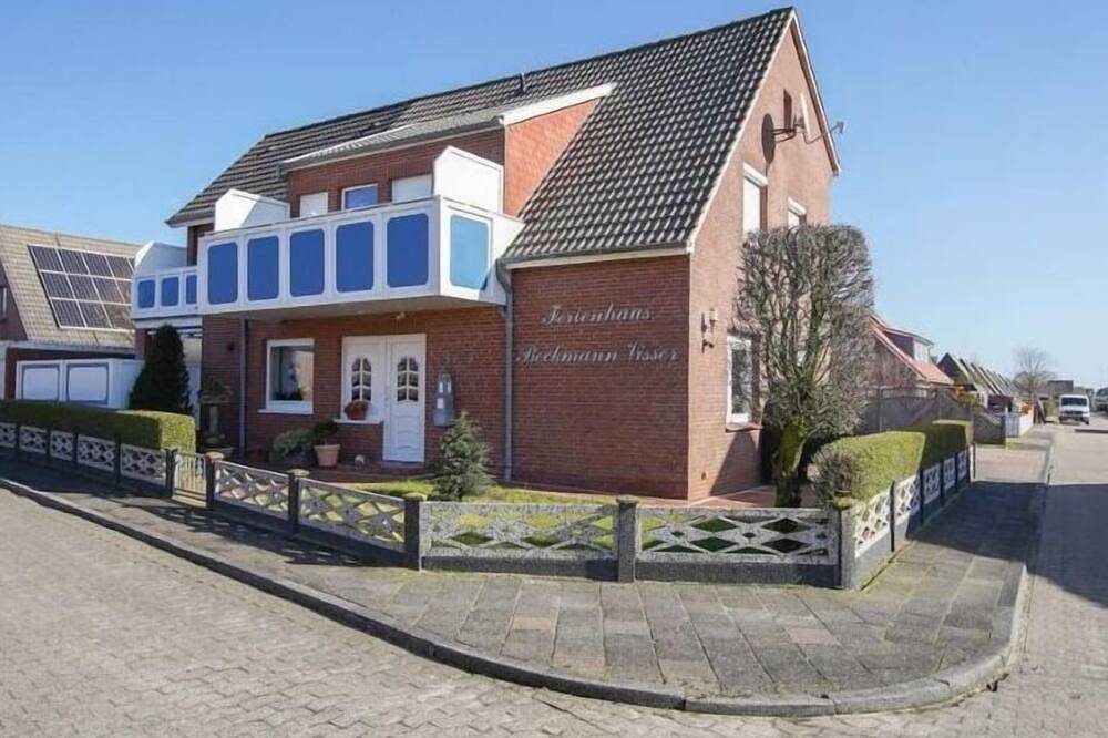 Insel Borkum: Kleine Ferienwohnung in Südstrandnähe