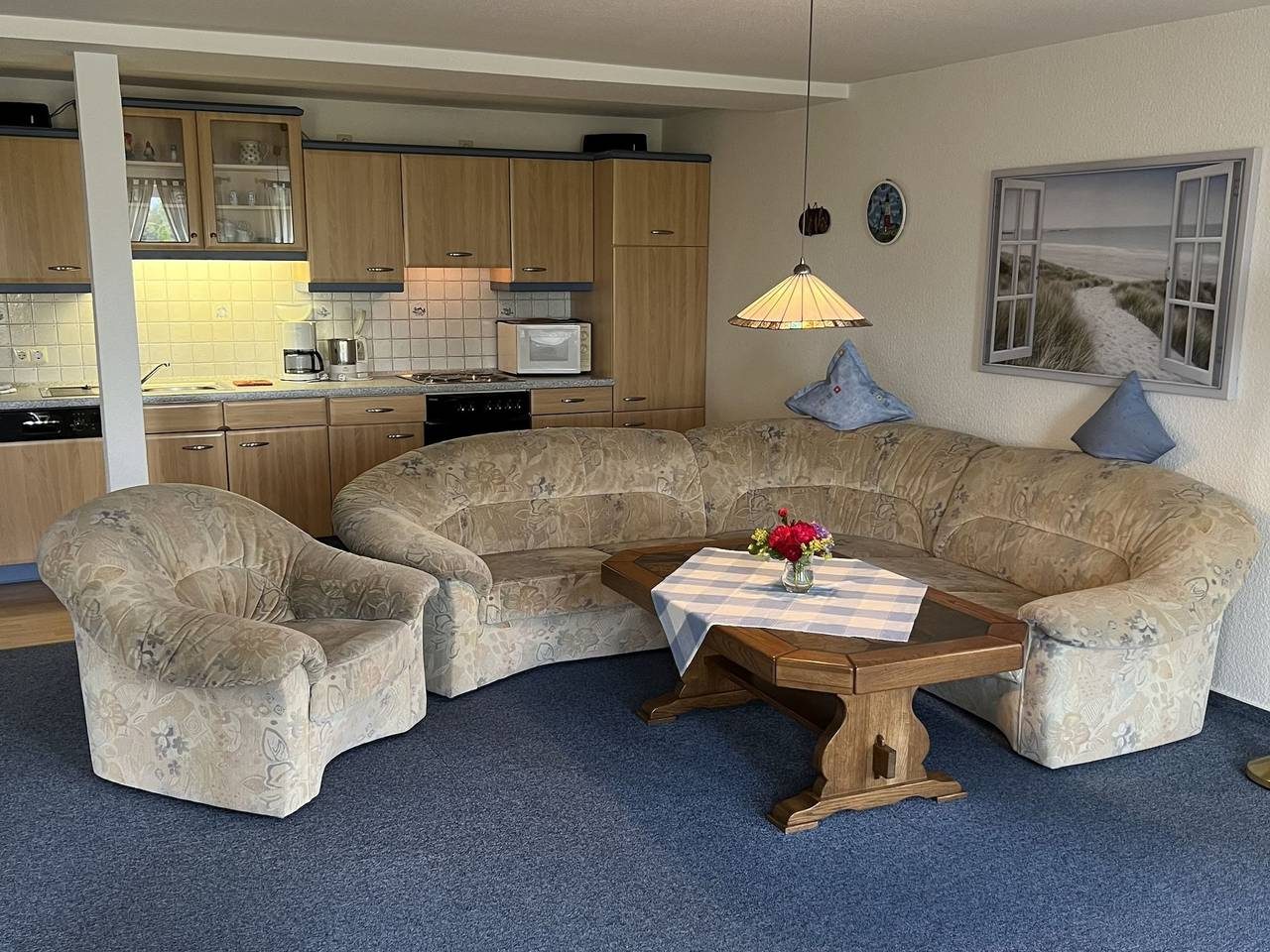 Ferienwohnung 'Kuhstall' mit eigener Terrasse, gemeinsamen Garten und Wi-Fi — Bild 4