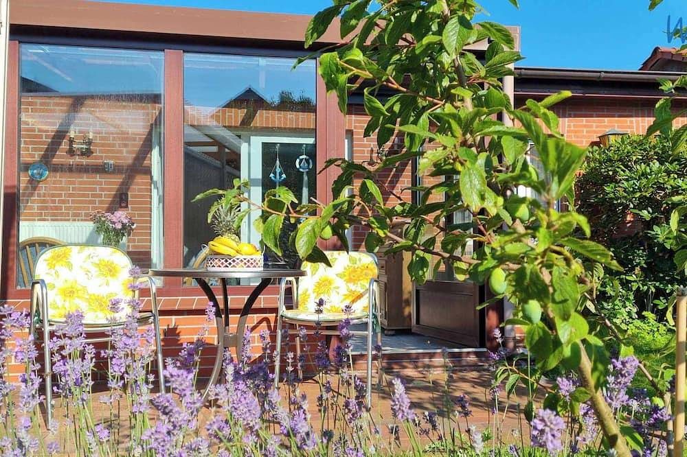 Borkum – Bungalow mit Wintergarten für 2 Personen