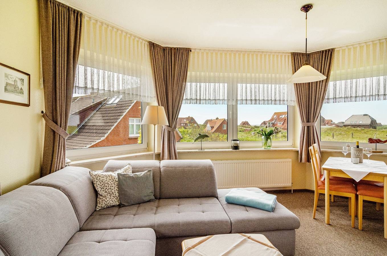 Ferienwohnung 'Strandhus Uiterst-hörn Treibholz' mit Meerblick, Gemeinschaftsgarten und Wlan