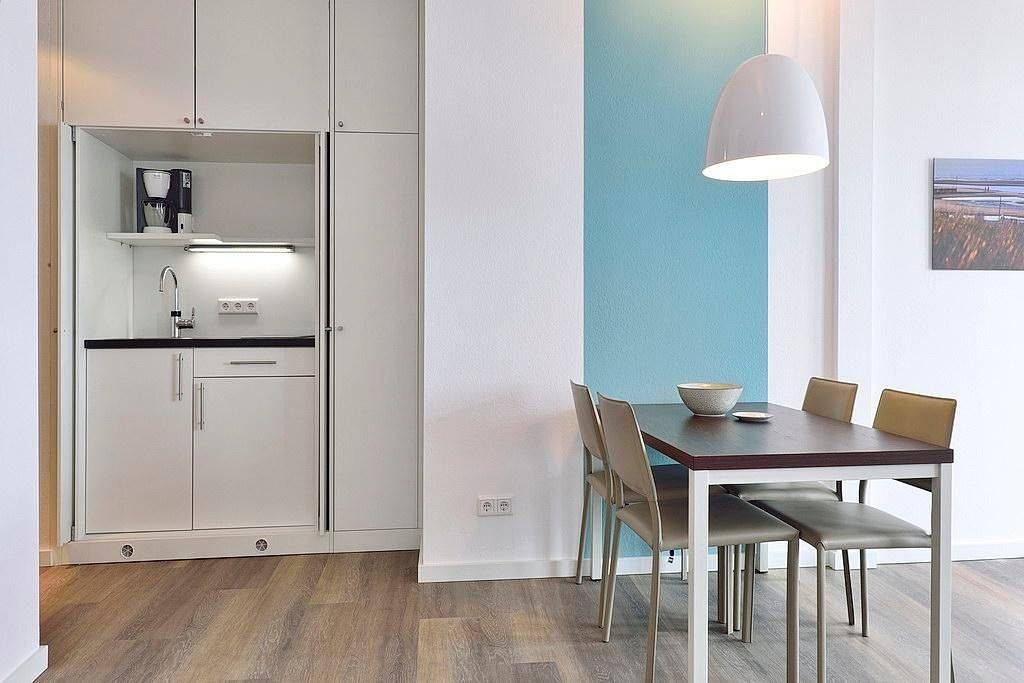 Top Ferienapartment an der Nordsee mit direktem Meerblick, Balkon und Strandkorb — Bild 4