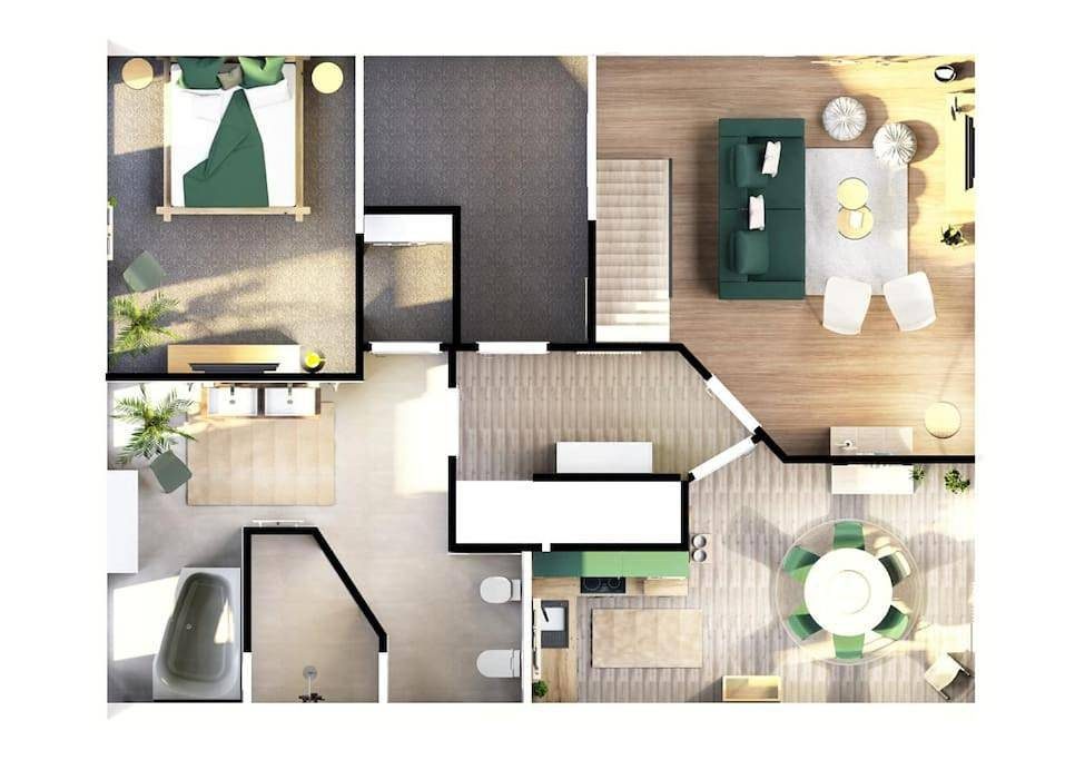 Grünblick Oase No1 Ferienwohnung Wiesmoor — Bild 5