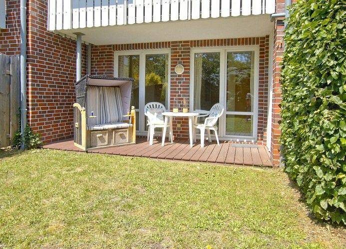 Sandfloh - ruhig gelegenes Appartement mit Terrasse und Strandkorb — Bild 3