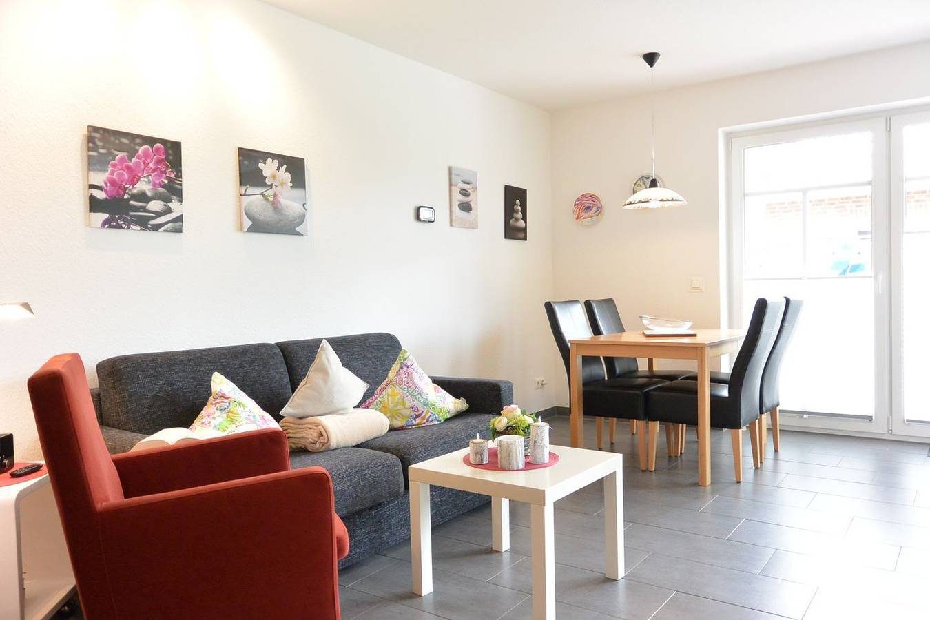 Amelie im Erdgeschoss, 2 Schlafzimmer, Wohnfläche 54 m², 3 Pers. — Bild 3