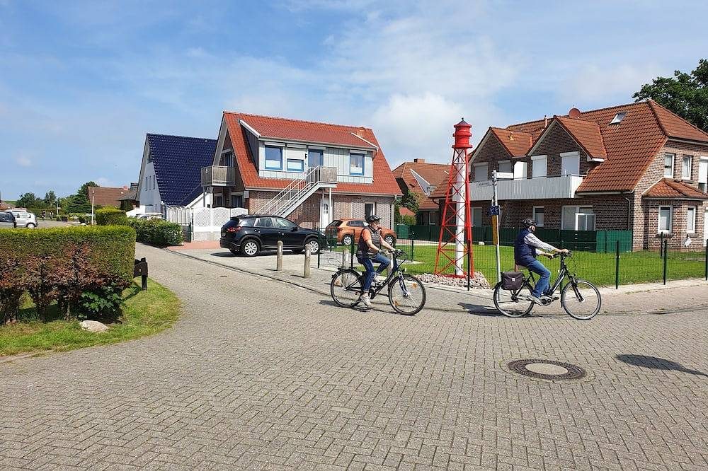 Fewo Leuchtturm  am Sandstrand-Balkon-2 Doppel-Schlafzi-Balkon-Hunde auf Anfrage — Bild 4