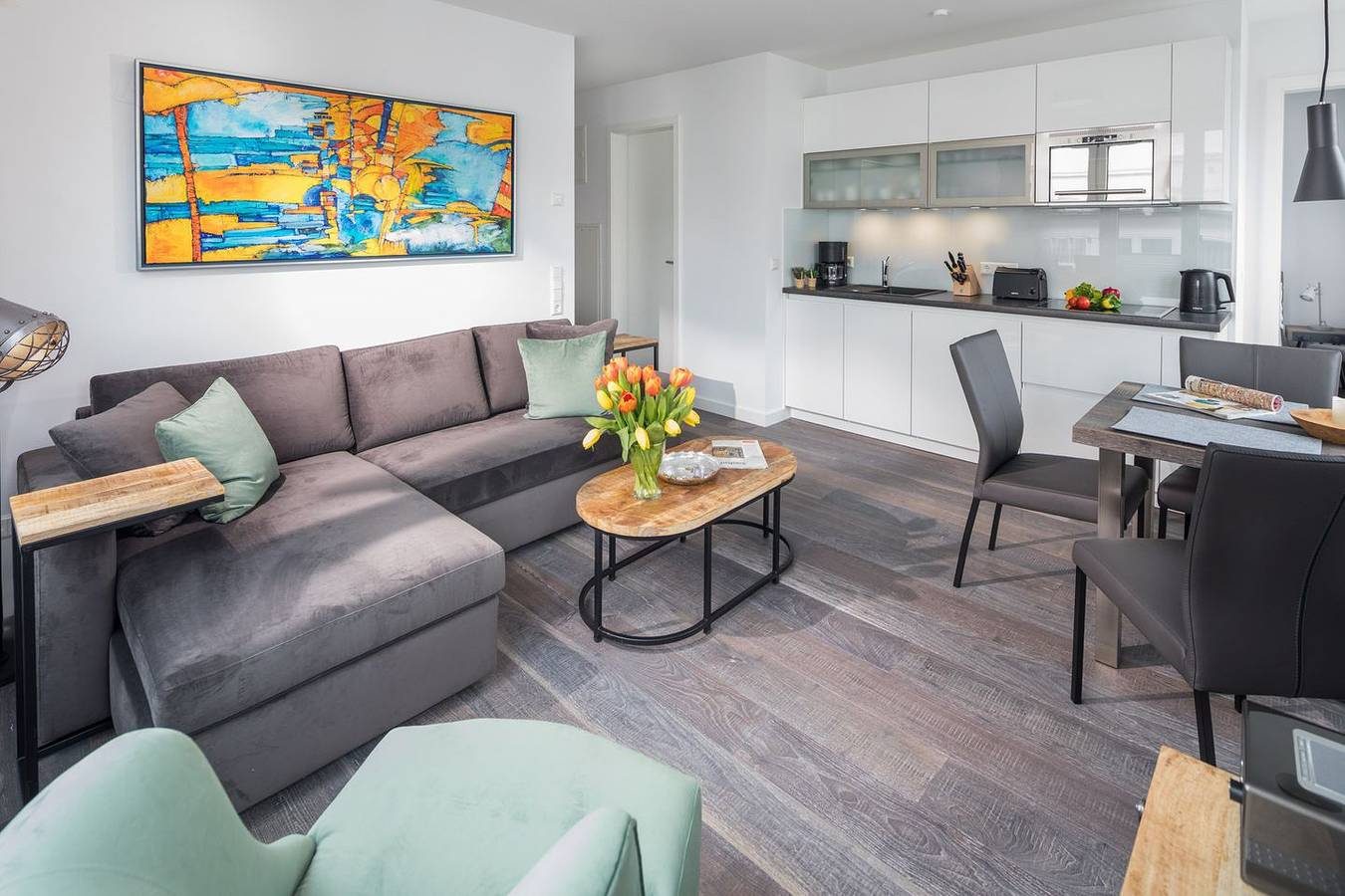 Hochwertige 3-Raum-Wohnung mit gr. Dachterrasse, Norderney — Bild 4