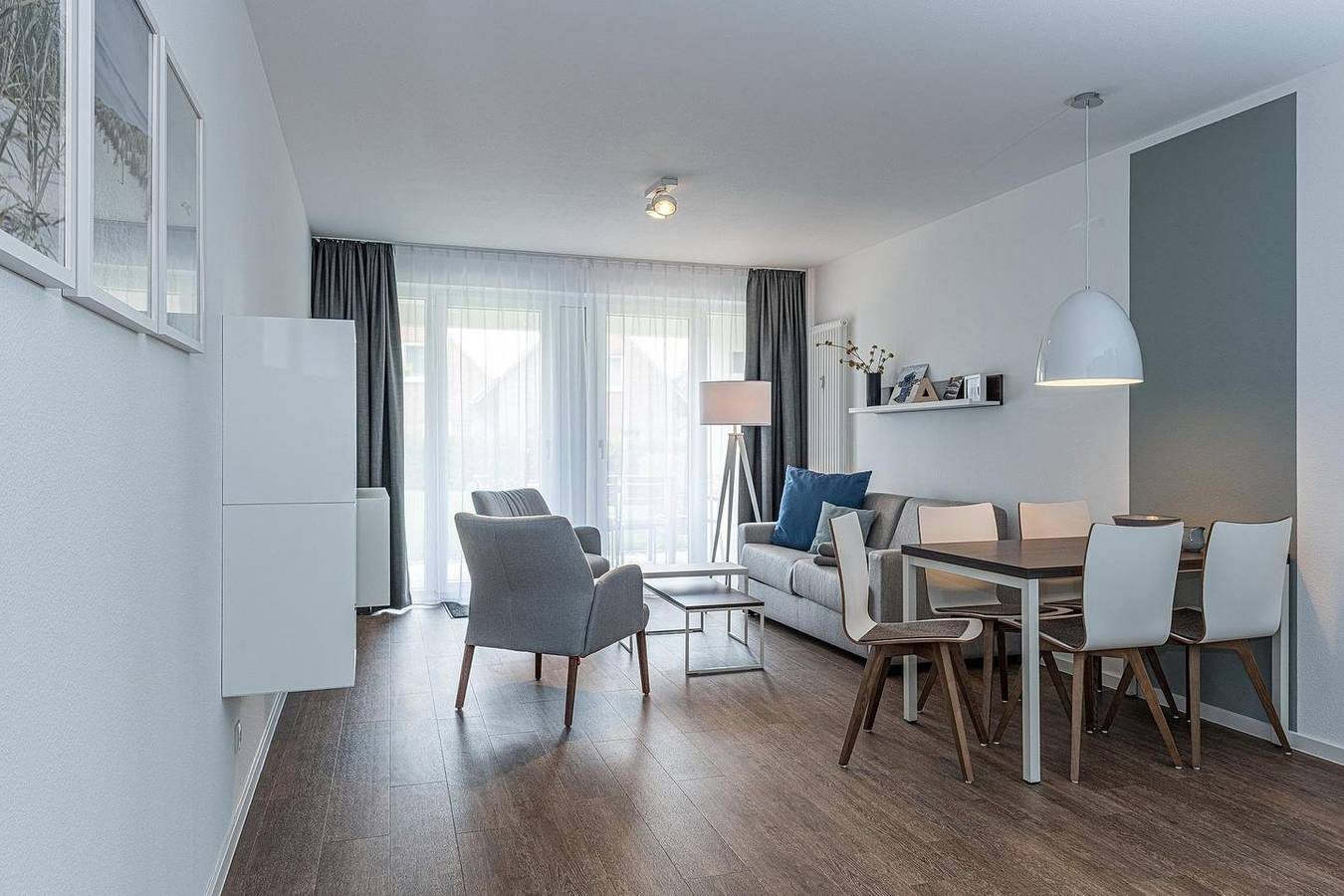 Top-Ferienapartment mit großer Terrasse, Parkplatz, Schwimmbad- & Saunanutzung — Bild 4