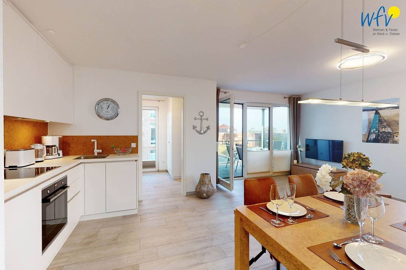 Haus Seeblick Ferienwohnung Nordseekieker — Bild 3
