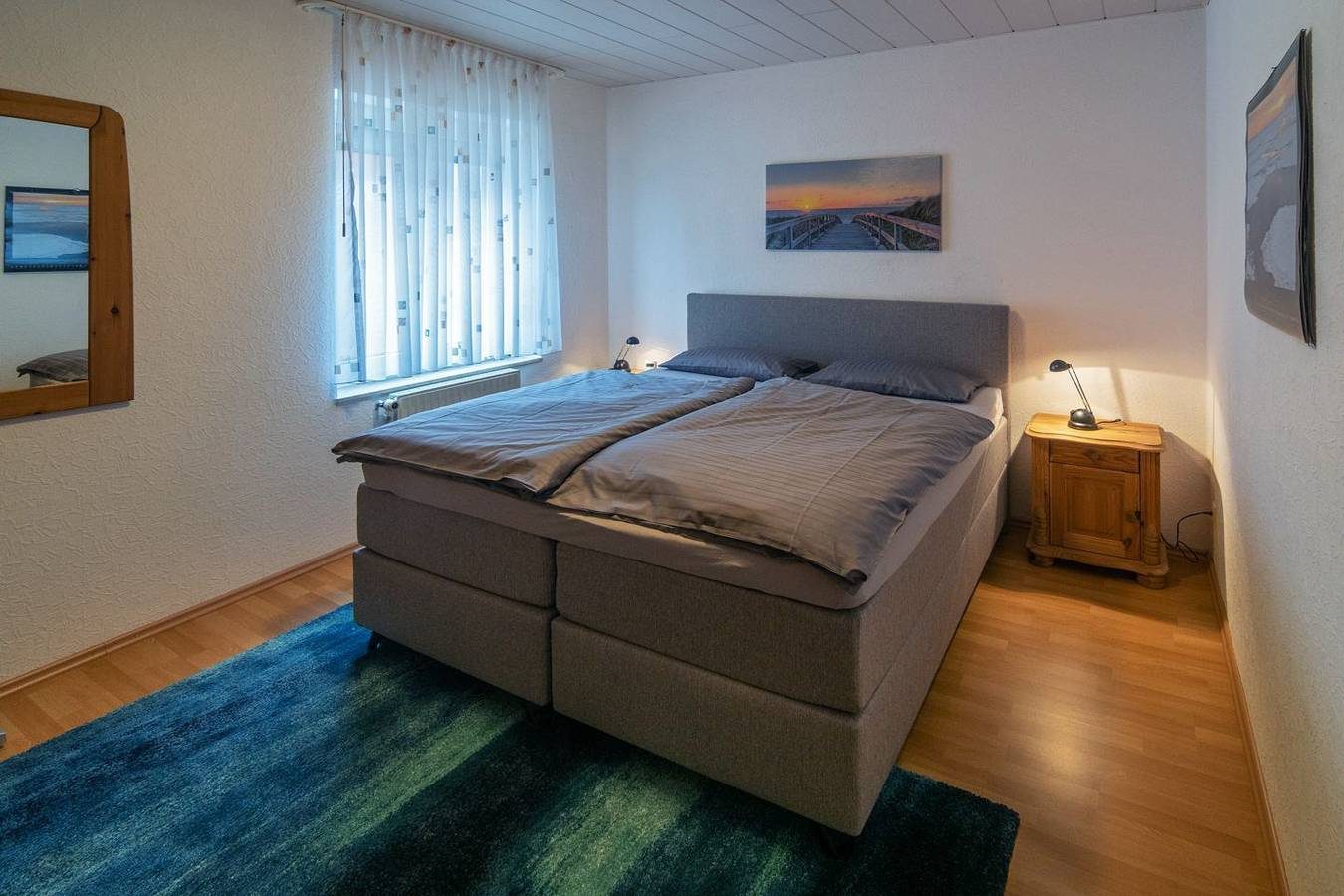 Oberwohnung Strandflieder mit Balkon direkt am Kanal — Bild 4