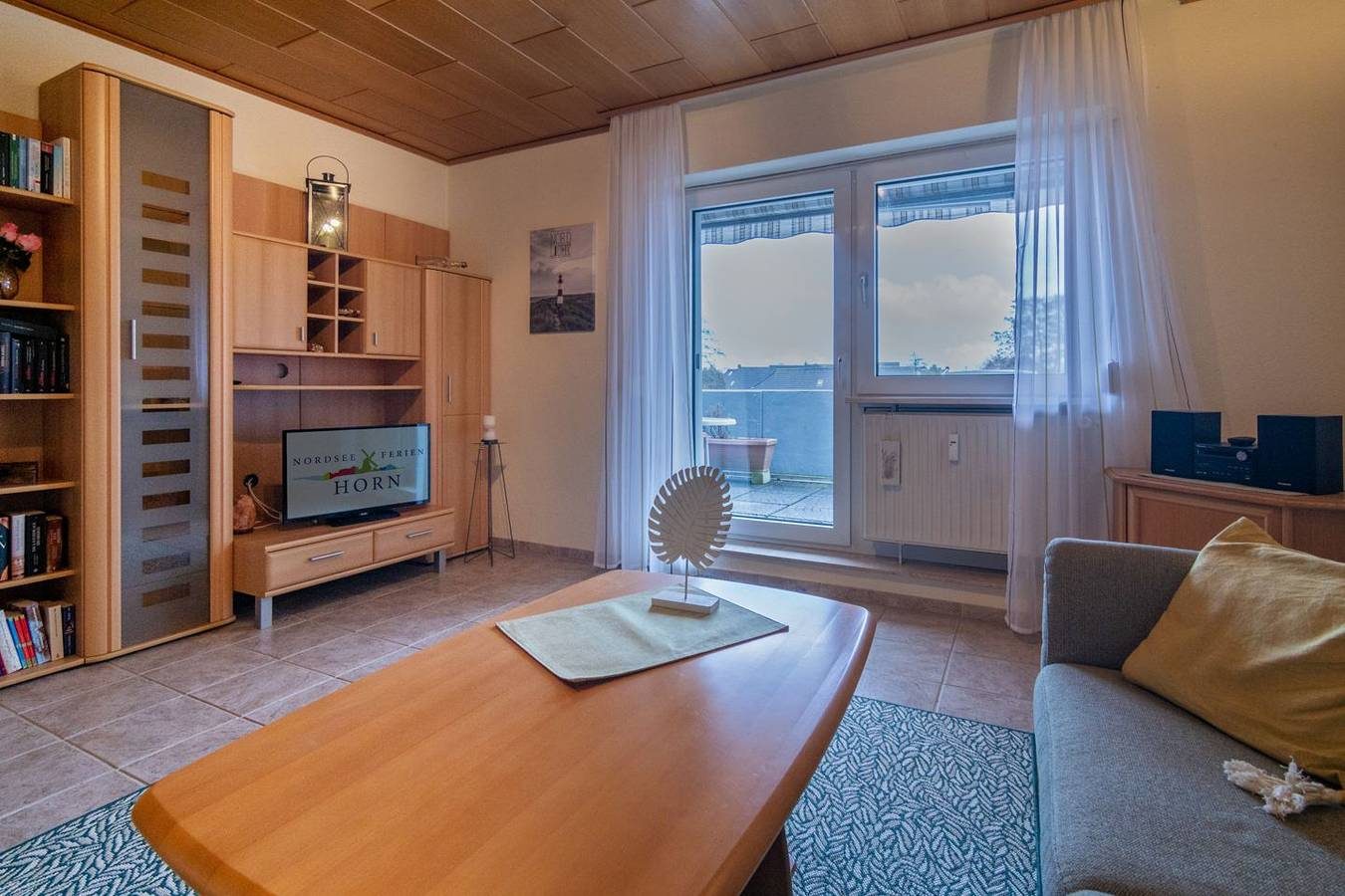 Oberwohnung Strandflieder mit Balkon direkt am Kanal — Bild 2