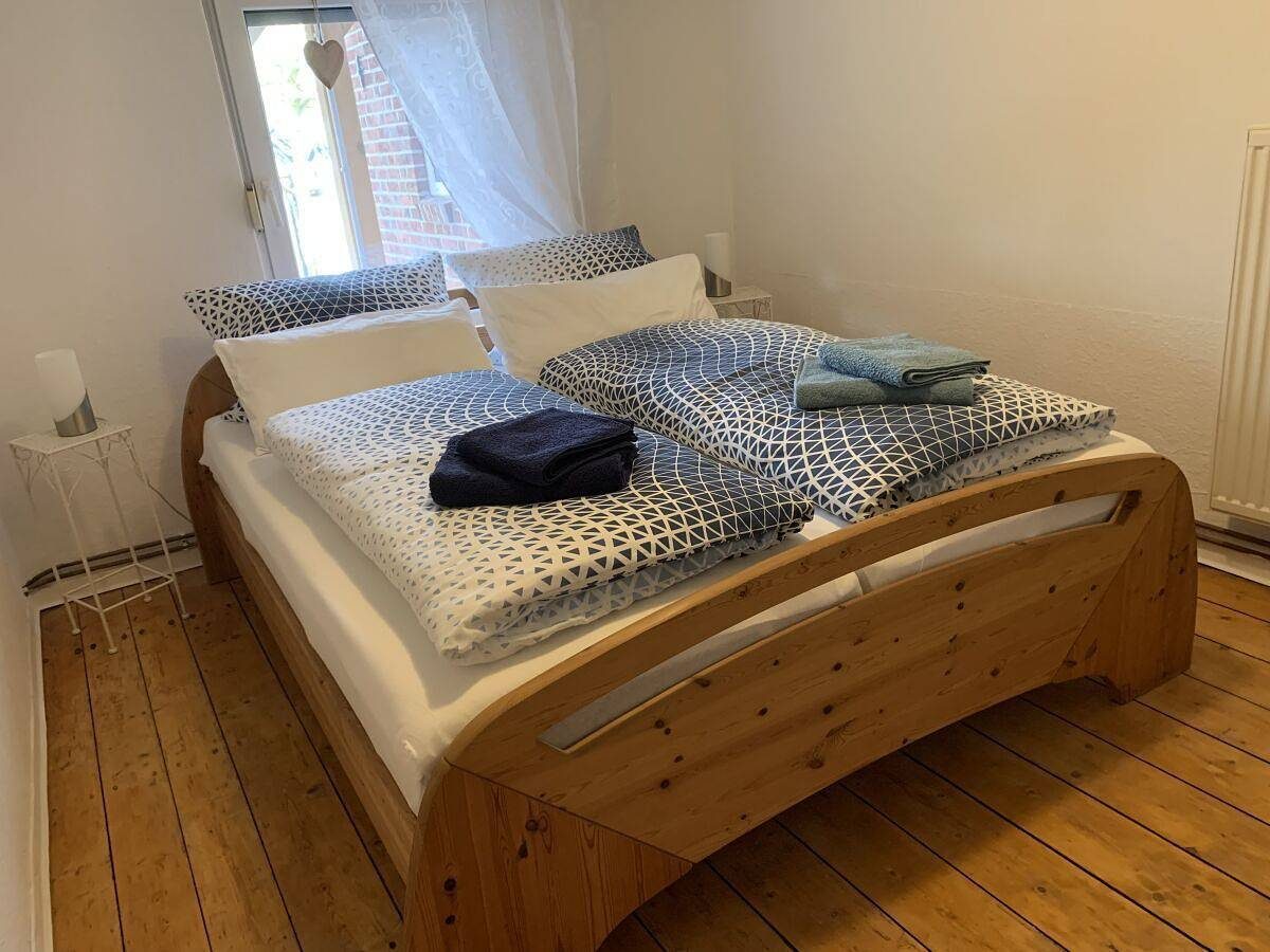 Wunderschönes Landarbeiterhaus Lüttje Huus an´t Diek nicht weit zur Nordsee — Bild 3