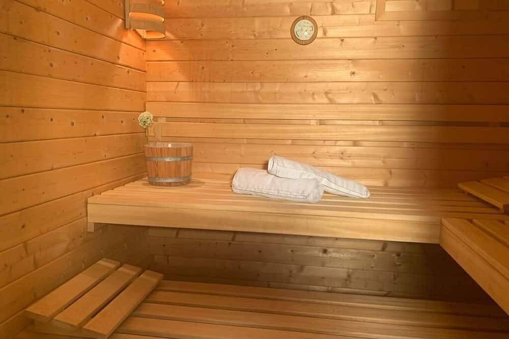 Familienfreundliche Wohnung mit Garten und Sauna, 500 m vom Strand — Bild 5