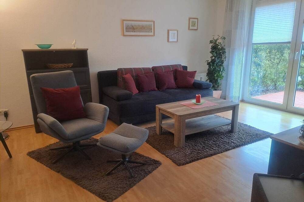 Komfortabel wohnen direkt am Norden – Deichblick