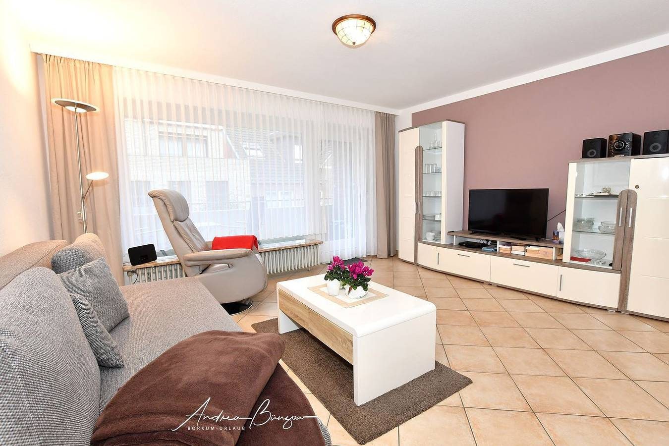 unsere "Heike", gemütlich, sehr zentral, mit Balkon, für 4 Personen