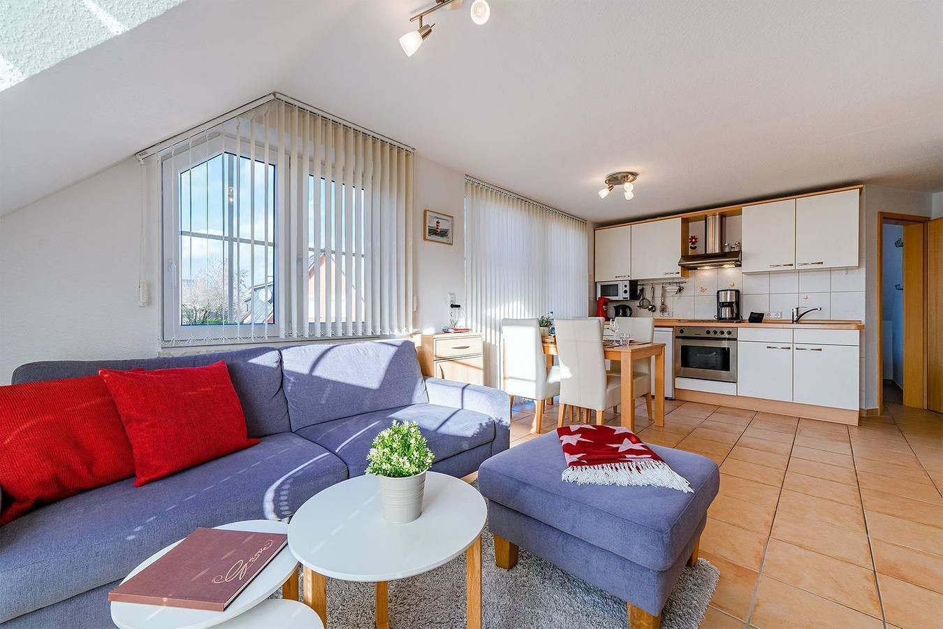 Mühlenblick 05 - Geräumige Ferienwohnung Blick auf die Zwillingsmühlen