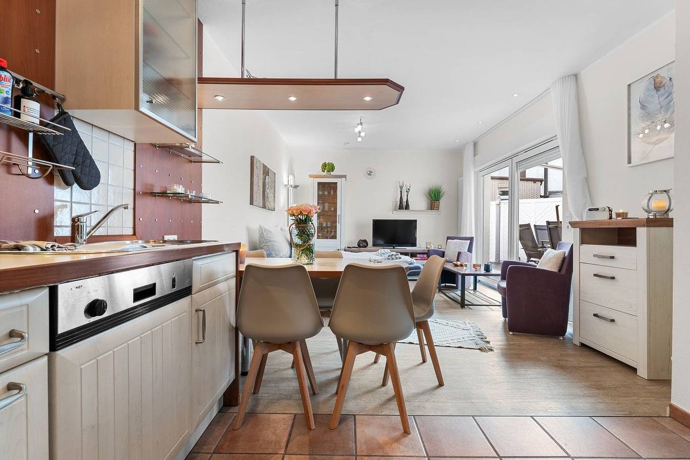 Haus Klaus Bungalow Grace mit eingezäunter Terasse — Bild 5