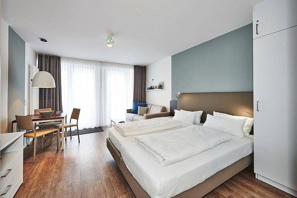 1-Zimmer Apartment nah der Nordsee mit Balkon inkl. Schwimmbad- & Saunanutzung