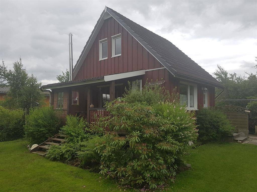 Ferienhaus für 3 Personen mit Garten
