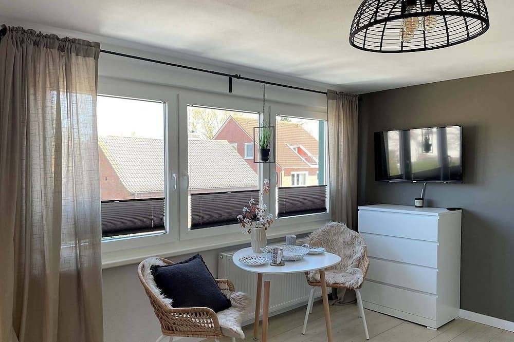 Das kuschelige Apartment Coco mit kleiner Kitchenette und Dusche\/Wc ist ideal fü