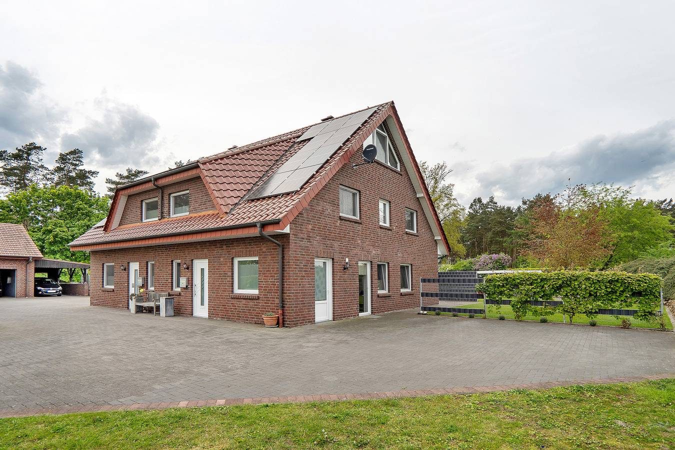 Ferienwohnung 'In Spelle' mit Gemeinschaftsterrasse, Gemeinschaftsgarten und Wlan
