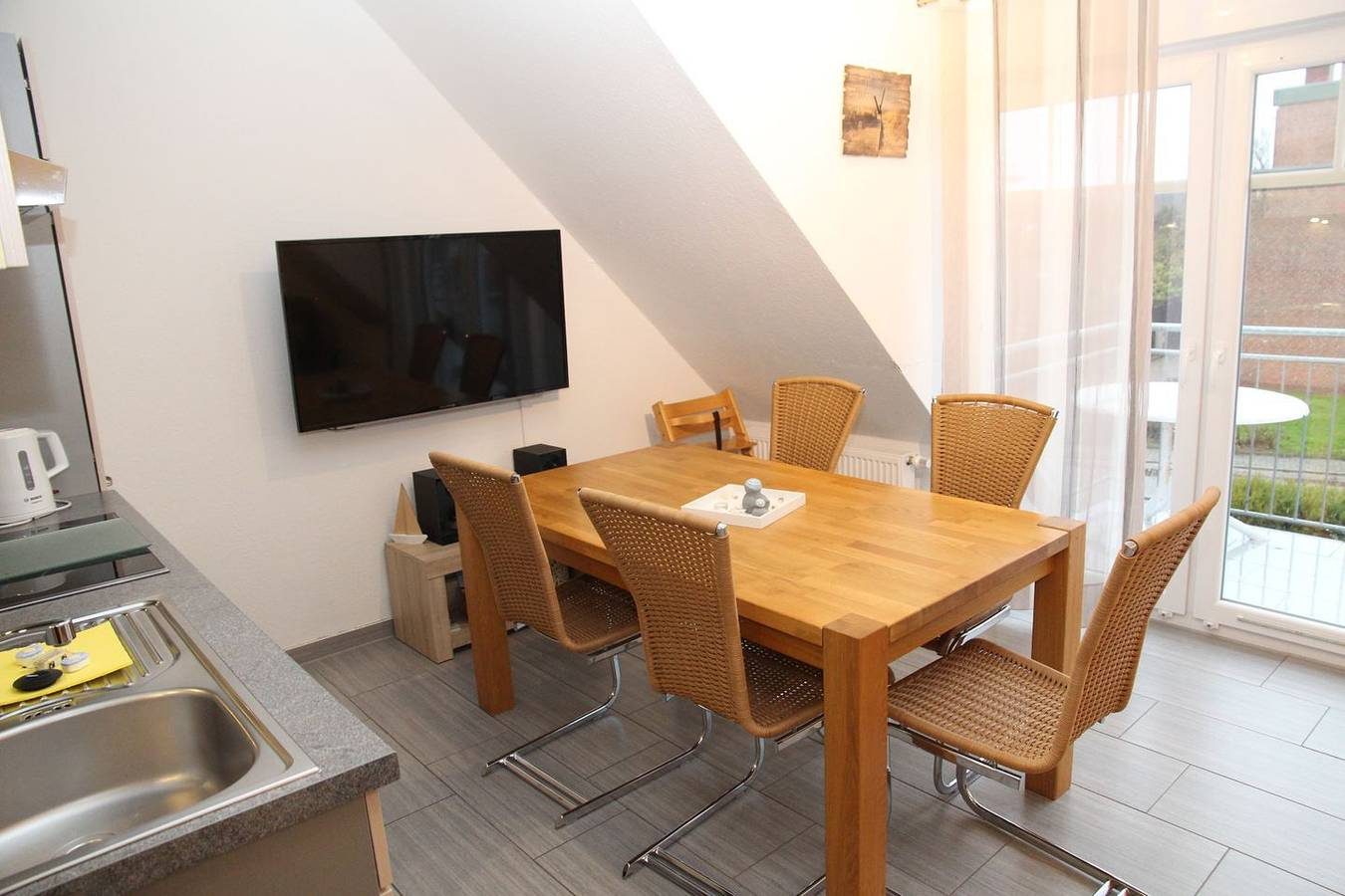 Schöne 69qm Og-Wohnung für 4 Pers. mit Balkon in bester Lage von Norddeich — Bild 3