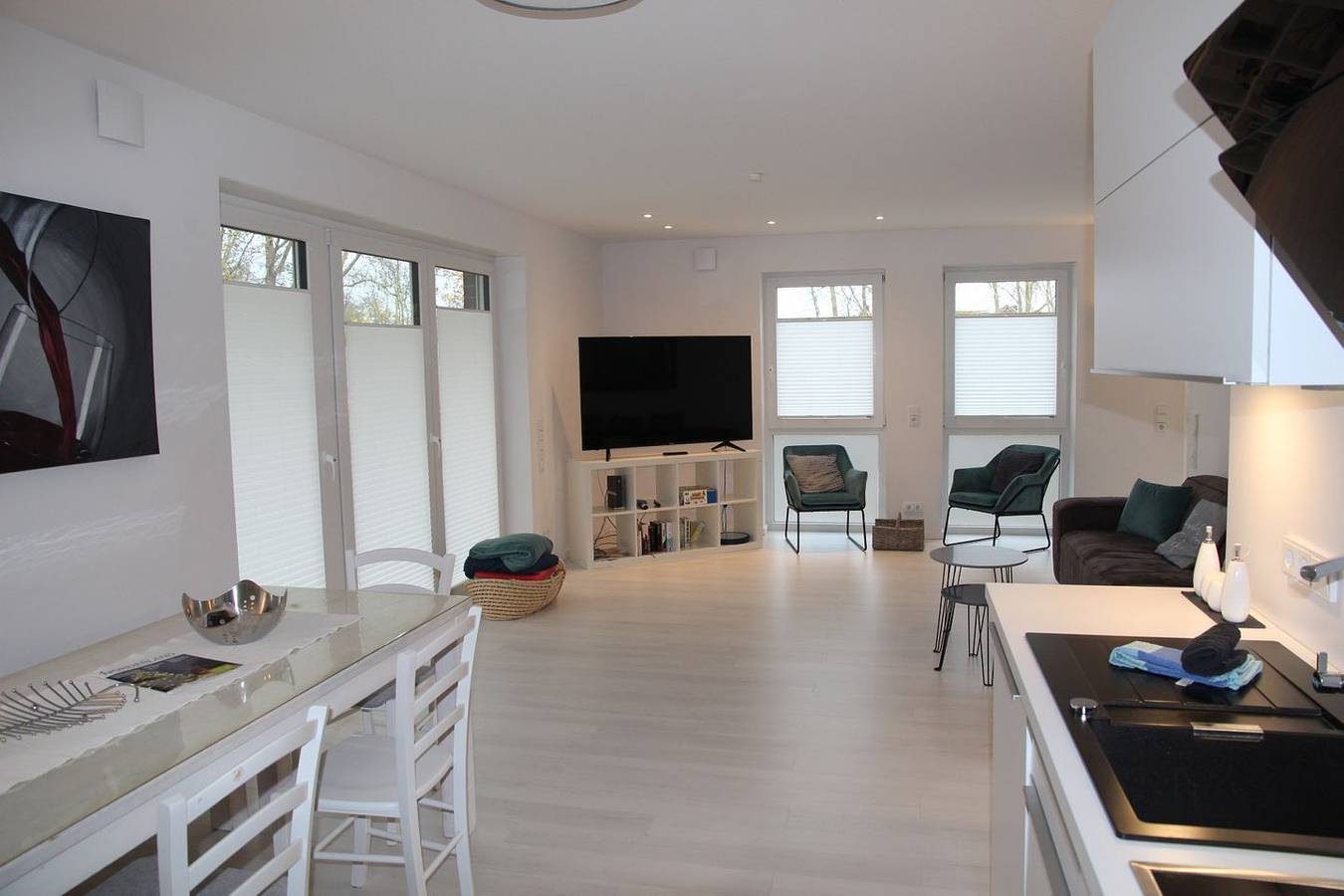75qm Ferienwohnung für bis zu 4 Personen mit Garten und Spielplatz in Norddeich! — Bild 2
