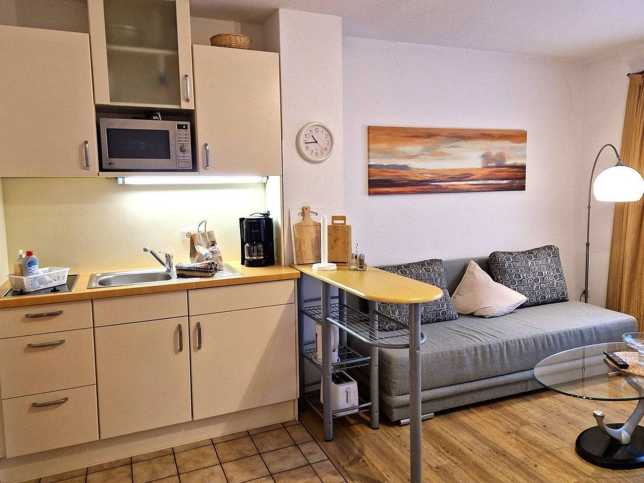 niedliche Ferienwohnung im Obergeschoss mit Balkon für bis 2 Pers. — Bild 4