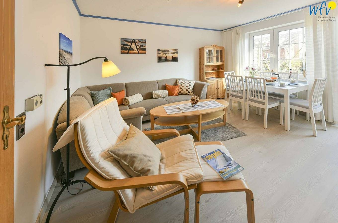 Familienhaus im Dorfgroden 27 Ferienwohnung kleiner Kompass — Bild 2