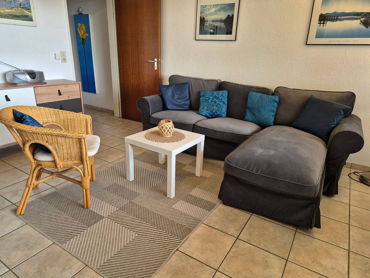 Ferienwohnung Deich 15/14 Norden – Deichblick