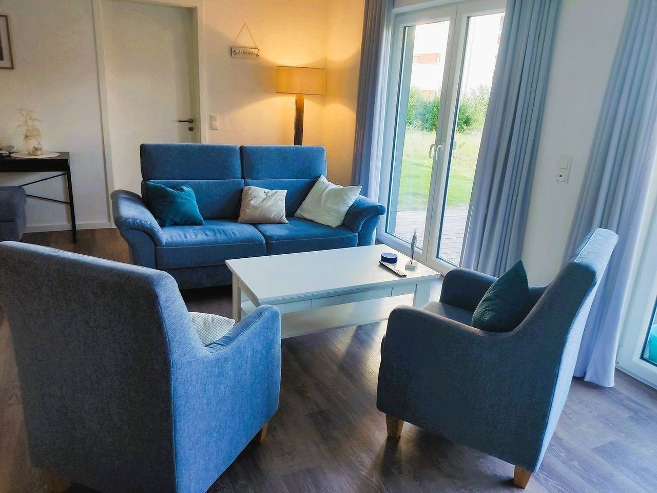Moderne, hochwertige Ferienwohnung, Erdgeschoss, Sauna, großer Balkon, strandnah — Bild 5