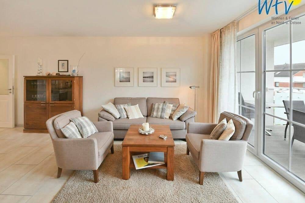 Komfortable Ferienwohnung mit Balkon und eigener Sauna!