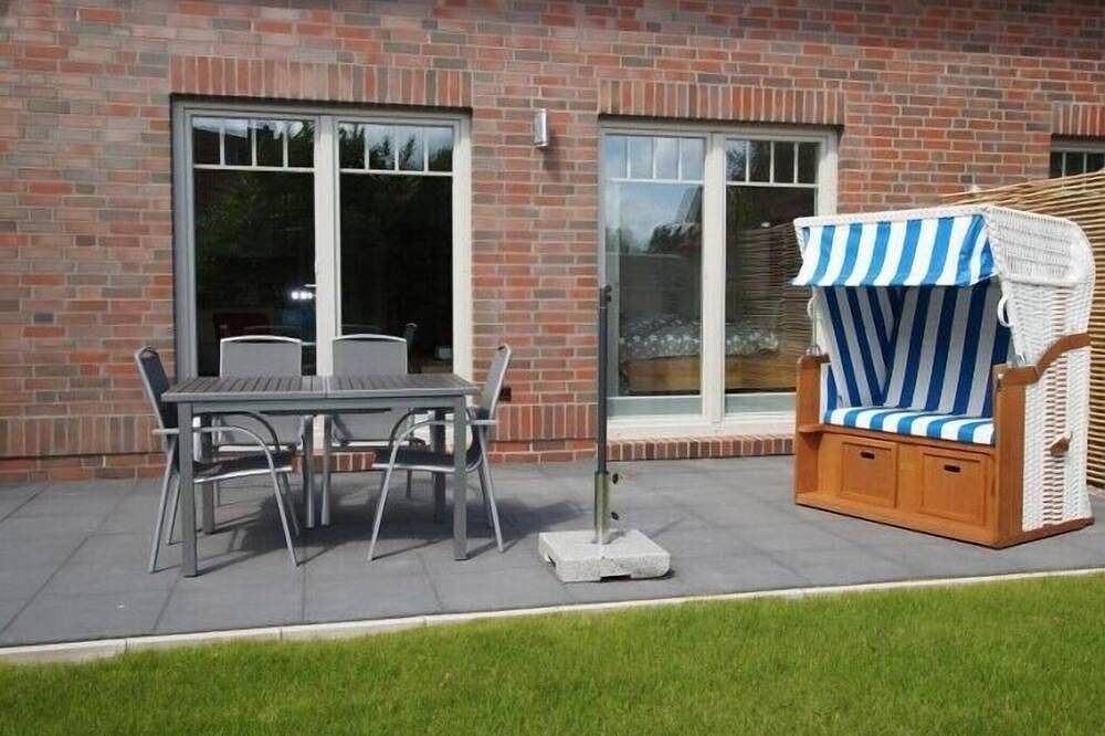 Inselparadies - Ferienwohnung mit Terrasse, Strandkorb und Garten — Bild 3