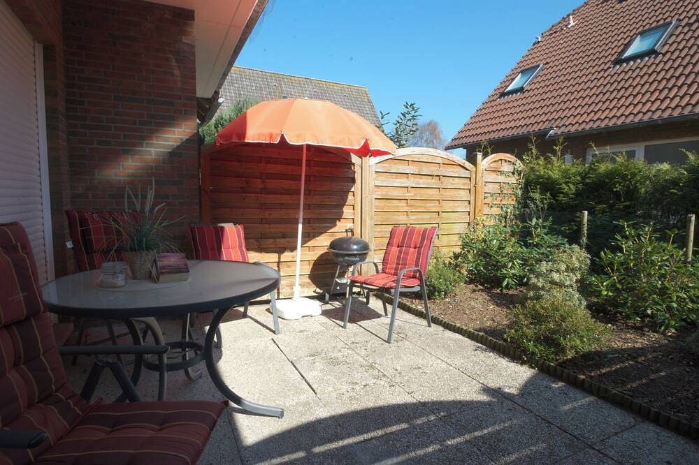 Strandnahe Erdgeschosswohnung mit eingezäunter Terrasse für bis zu 3 Personen — Bild 3