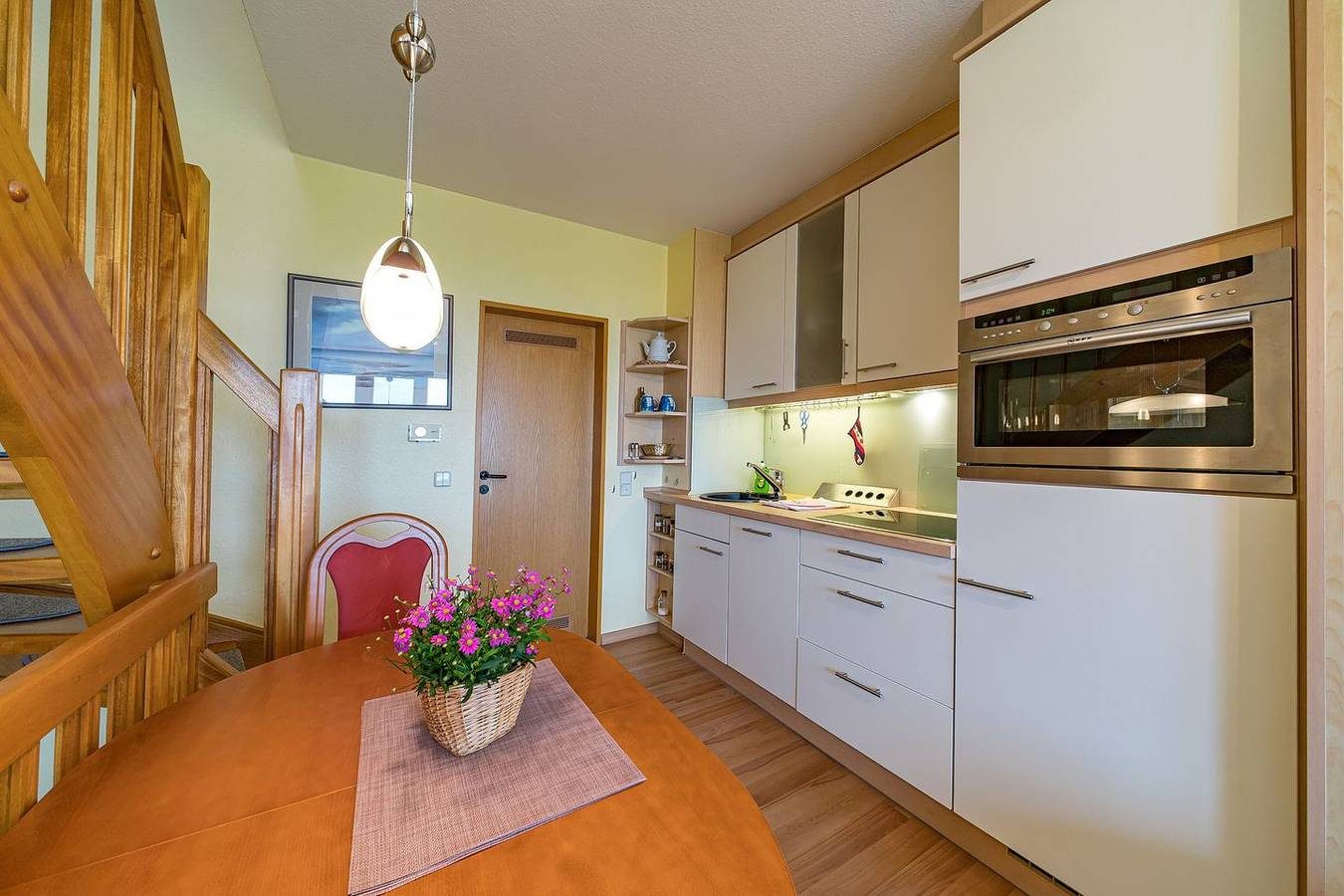 Maisonette-Ferienwohnung am Nordseestrand mit Balkon und Blick zum Deich & Meer — Bild 4