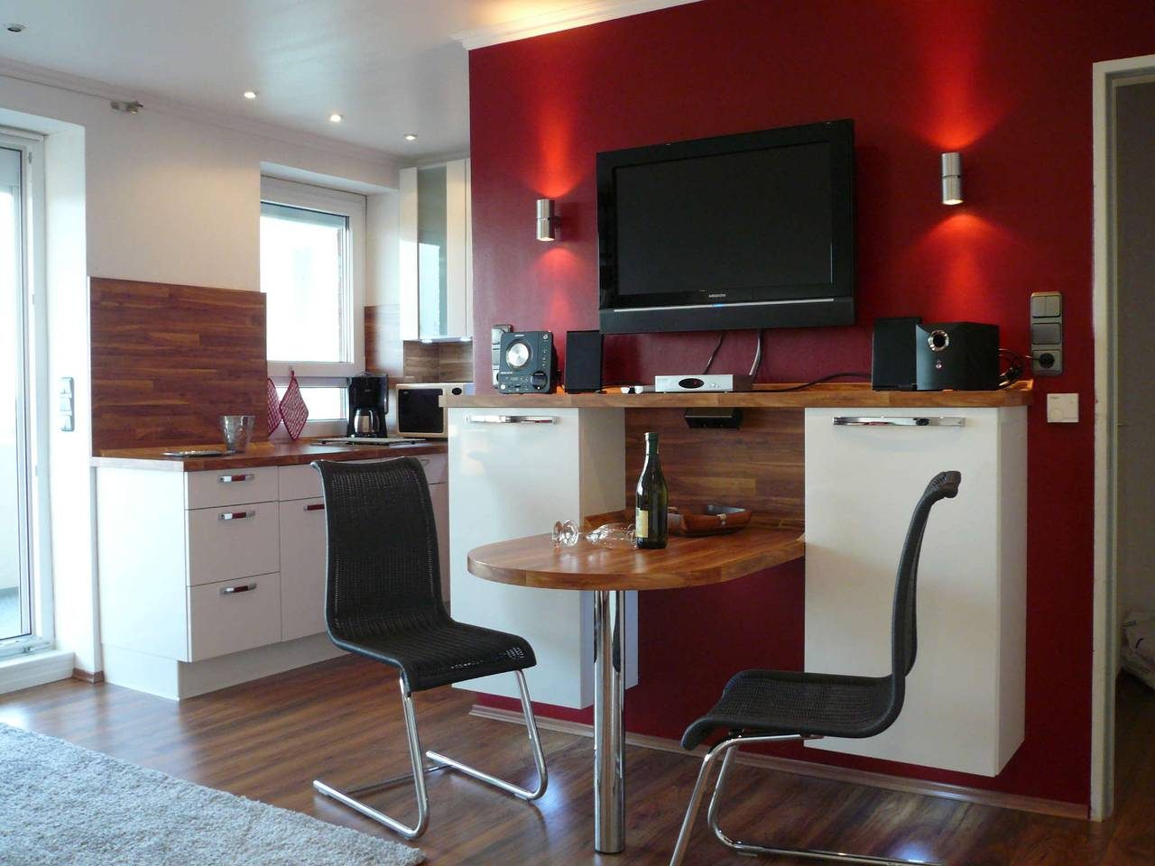 Ferienwohnung 'Korthals 42' mit Meerblick und Balkon