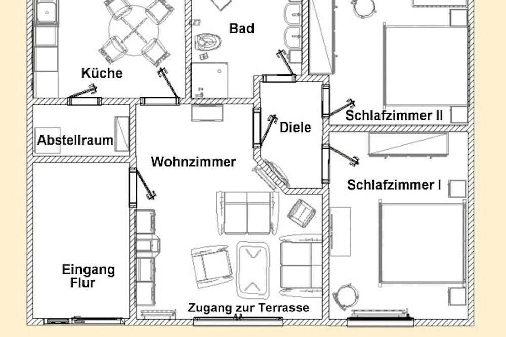 Familien-Apartment zum Wohlfühlen-eine Oase der Erholung Mitten in Ostfriesland
