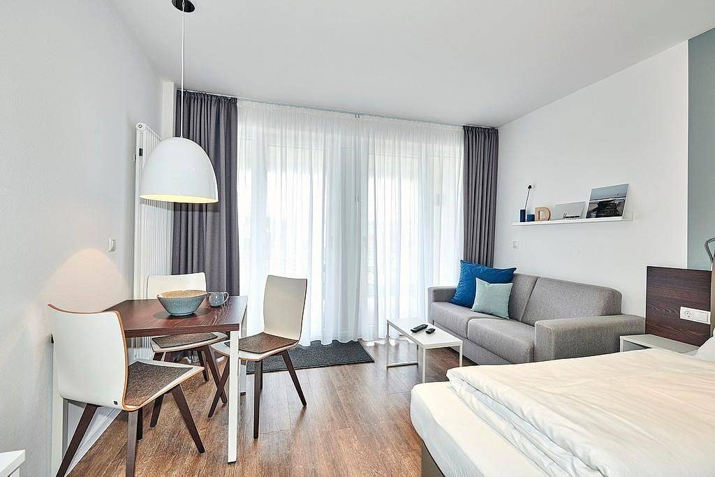 1-Zimmer Apartment nahe Nordsee mit Terrasse inkl. Schwimmbad- & Saunanutzung — Bild 2