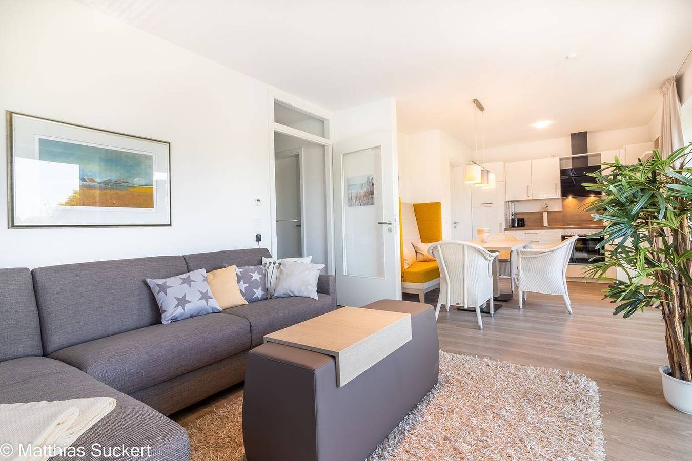 "Auszeit am Meer" ; Luxuriöse Ferienwohnung, nah am Strand mit Blick ins Grüne — Bild 5