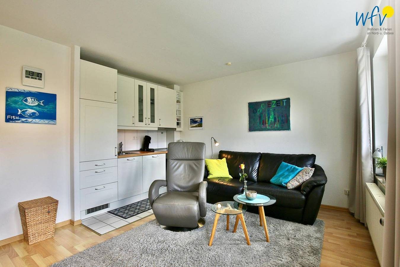"Gemütliche Ferienwohnung mit Balkon und Sauna direkt an der Nordsee!" — Bild 2