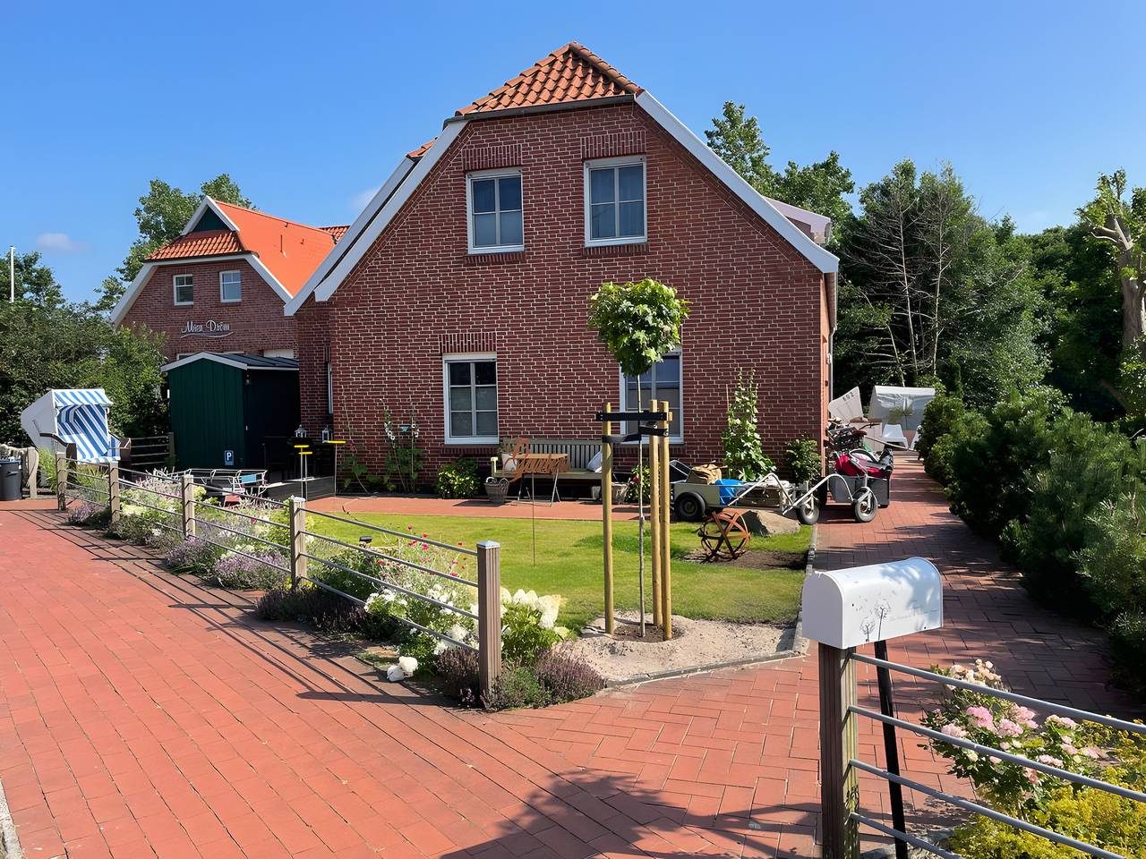 Baltrum – Ferienwohnung 'Inselhuuske I' für 4 Personen