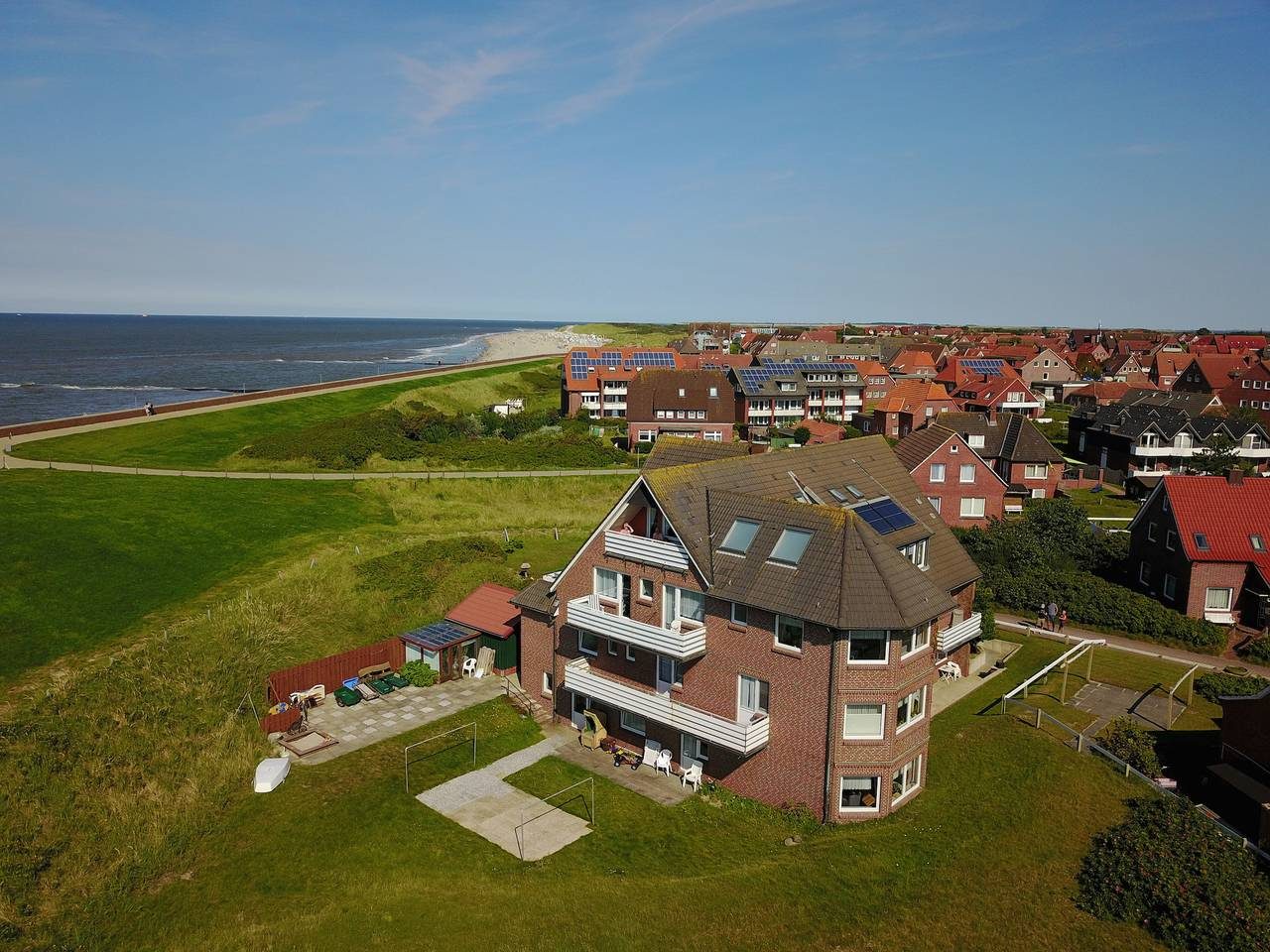 Insel Baltrum: Ferienwohnung 'Strandhus Uiterst-hörn