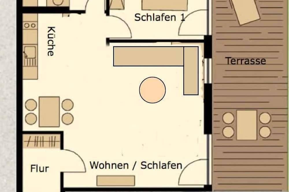Die Ferienwohnung \"Sonnendecks 10\" befindet sich im Haus \"Norderneyer Sonnendeck — Bild 3