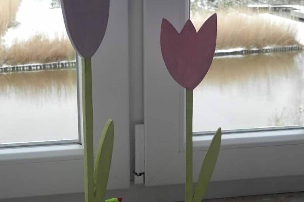 Ferienwohnung (80qm) mit Balkon, Kamin und Badewanne für 4 Personen am Wasser — Bild 5
