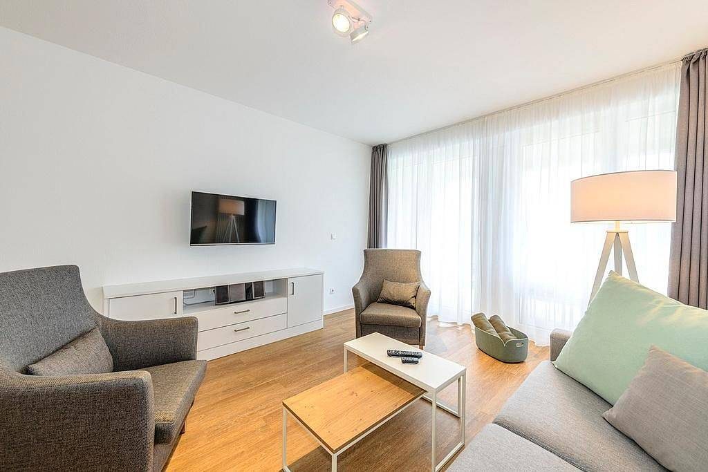 Ferienapartment mit Terrasse inkl. freier Nutzung von Saunabereich & Schwimmbad — Bild 3