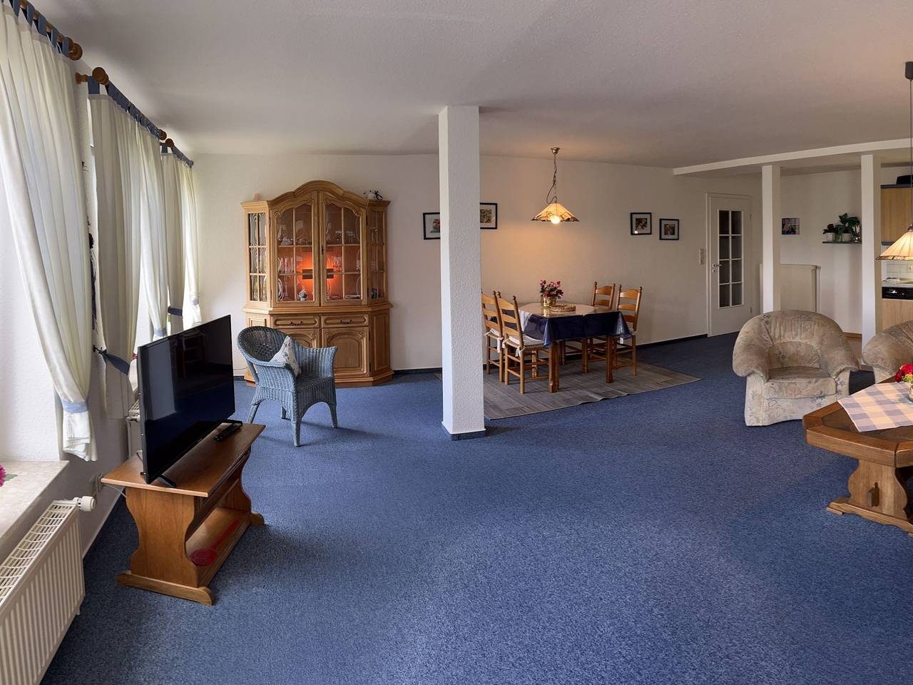 Ferienwohnung 'Kuhstall' mit eigener Terrasse, gemeinsamen Garten und Wi-Fi
