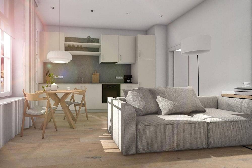 Ferienwohnung Erdgeschosswohnung mit kleiner Terrasse
