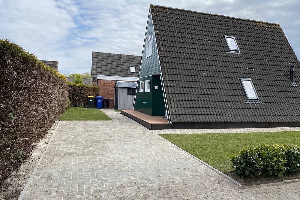 Nurdachhaus \"Murmel 4\" , Ladestation f. Elektroautos, Kamin, Strandkorb, Wlan — Bild 2